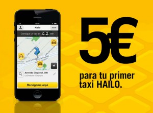 Hailo schenkt Ihnen 5€ für Ihre nächste Taxifahrt