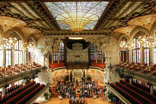 Aranjuez Konzert im Palau de la Musica in Barcelona Aranjuez Konzert im Palau de la Musica in Barcelona