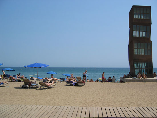 August in Barcelona: die Welt gehört dir