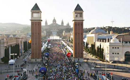 Der Barcelona Marathon 2013 Der Barcelona Marathon 2013
