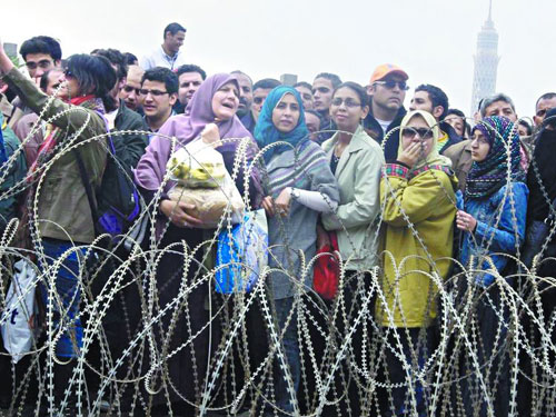 Bilder im Kampf in Madrid