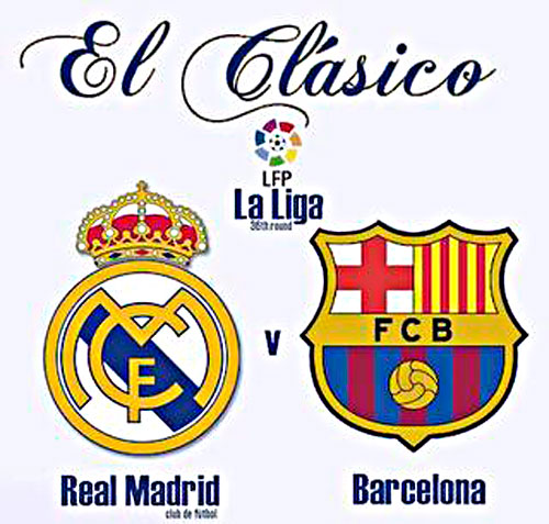 El Clasico Real Madrid - F.C Barcelona FC El Clasico Real Madrid - F.C Barcelona FC