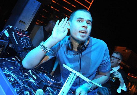 DJ Afrojack im Opium Mar in Barcelona DJ Afrojack im Opium Mar in Barcelona