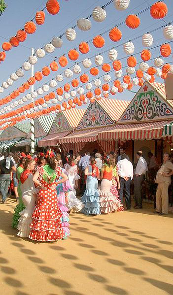 Die Sevillanische Feria de Abril 2013 steht in den Startlöchern