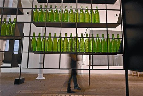 Ibon Aranberri in der Antoni Tapies Stiftung