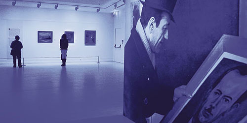 İhsan Kemal Karaburçak im Istanbuler Pera Museum İhsan Kemal Karaburçak im Istanbuler Pera Museum