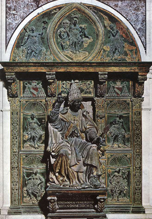 Das Grab von Inocencius VII und der Orden des Tempels