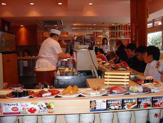 Kaiten Sushi in Tokio