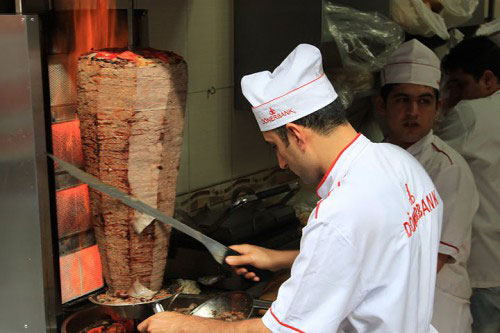 Kebabs in Estambul