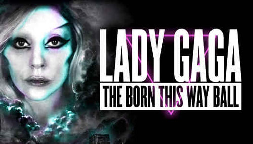 Lady Gaga auf ihrer „Born This Way Ball“ Tournee in Berlin