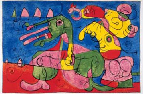 Miró und sein Kampf gegen die Diktatur Francos