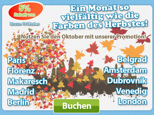 Nutzen Sie den Oktober