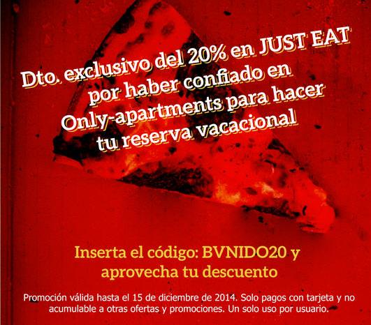 Only-apartments + Just-Eat