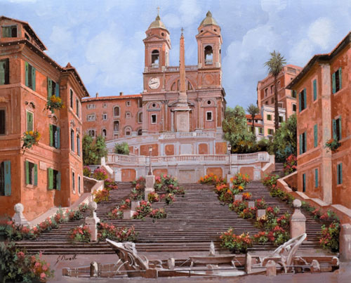 Piazza di Spagna in Rom