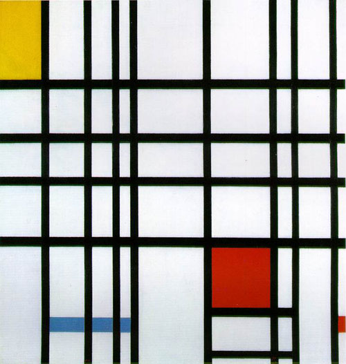 Piet Mondrian in Rom