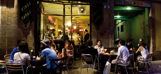 Poble Sec ist modern in Barcelona