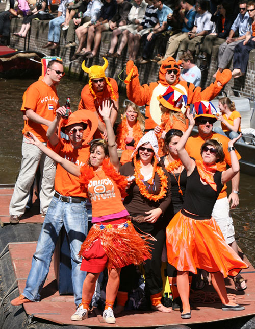 Queensday in Amsterdam Queensday in Amsterdam