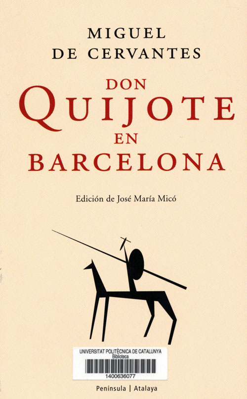 Die Route von Quijote in Barcelona