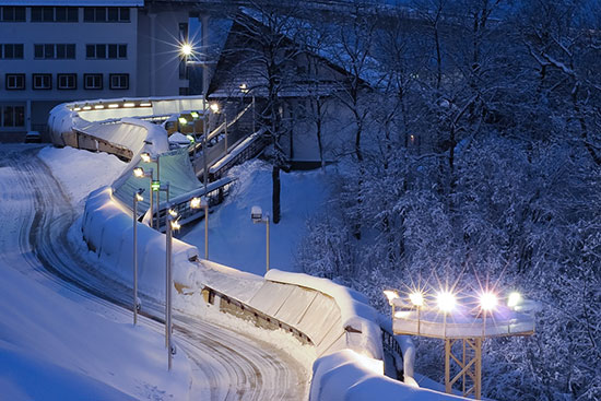 Wintersportarten in Lettland