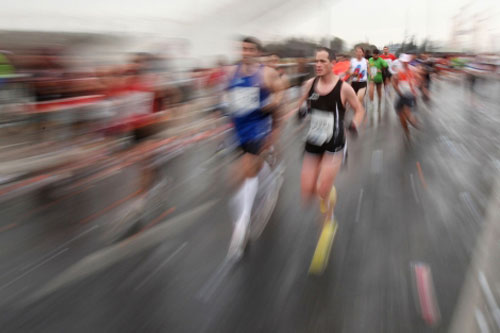 Stadtmarathon in Sevilla