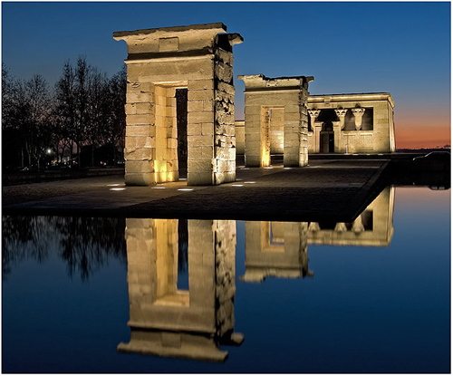 Abd-al-Rahman und der ägyptische Tempel von Debod