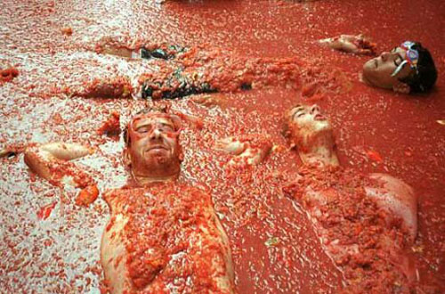 Die Tomatina – Das Fest der Tomatenschlacht