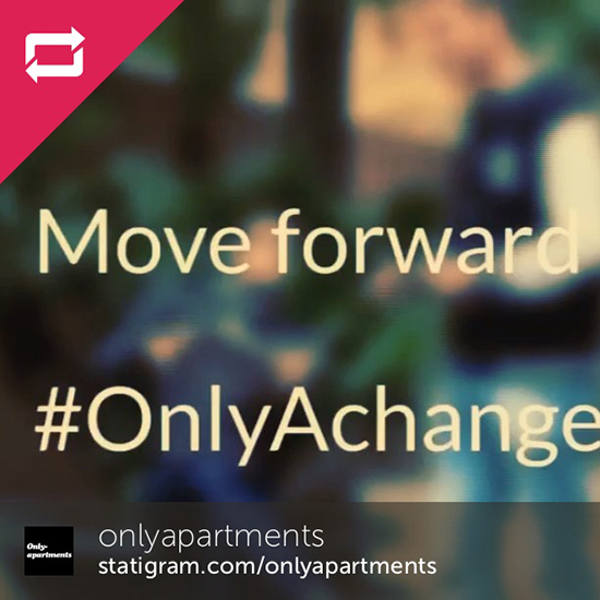 ...und bloß mit #OnlyAchange ...und bloß mit #OnlyAchange