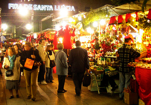 Weihnachtsmärkte in Barcelona