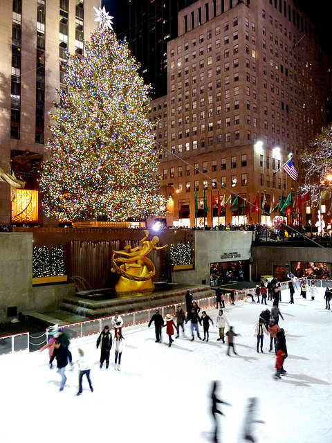 Es ist schon Weihnachten im Rockefeller Center Es ist schon Weihnachten im Rockefeller Center