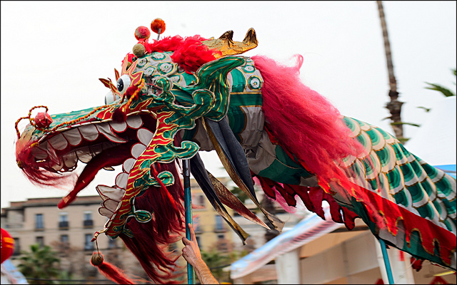 Das Chinesische Neujahrsfest 2015 und 4713: das Jahr der Ziege