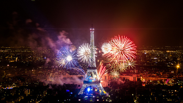 Der Bastille Day in New York oder New Orleans Der Bastille Day in New York oder New Orleans