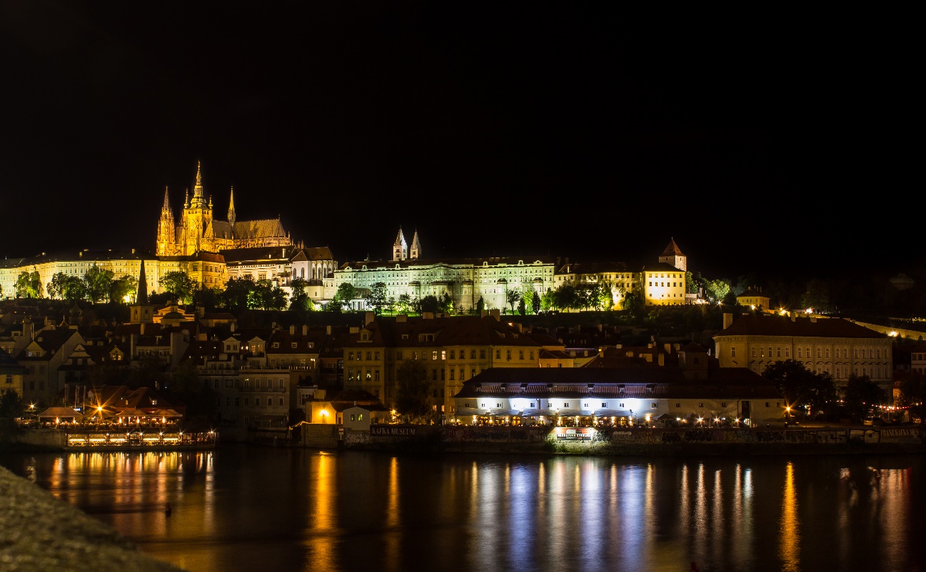 Eine Nacht in Prag