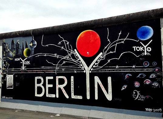 Der Fall der Berliner Mauer. Die East Side Gallery