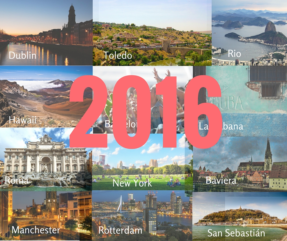Kalender der besten Reiseziele 2016